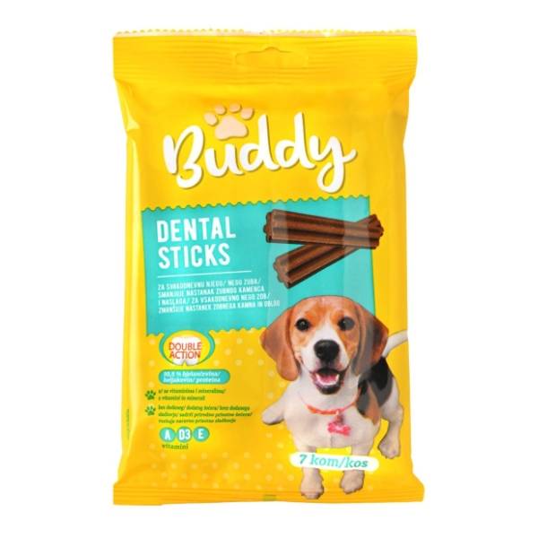 BUDDY Dental sticks poslastica za pse 180g
