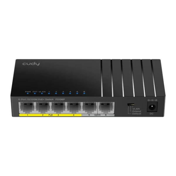 CUDY FS106P 6-port switch