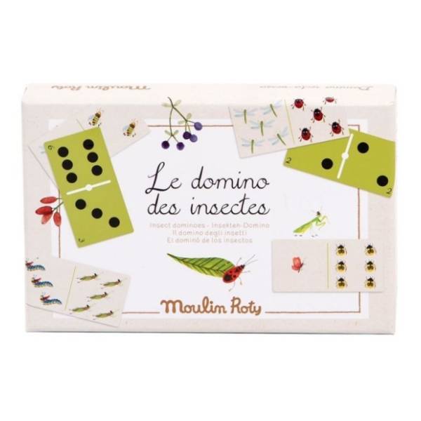 Društvena igra domine Insekti MOULIN ROTY