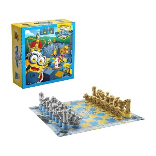 Društvena igra Minions Medieval šahovski set NOBLE COLLECTION