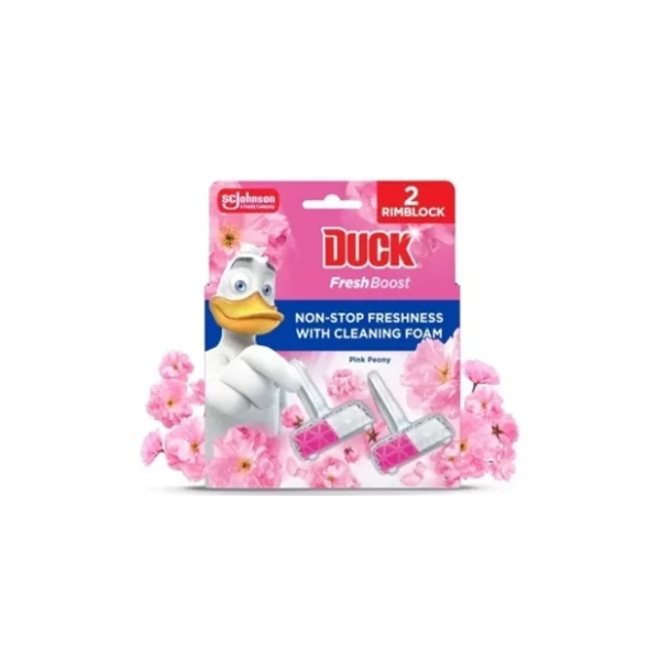 DUCK WC osveživač korpica boost floral 32g