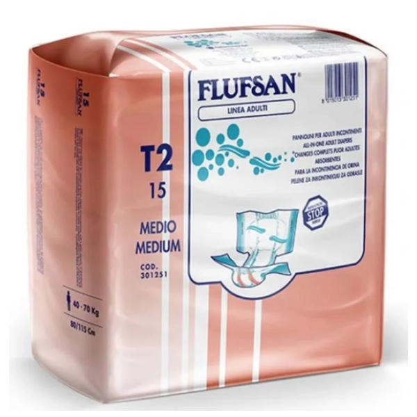 FLUFSAN noćne pelene za odrasle M 15kom