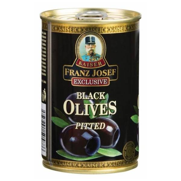 FRANZ JOSEF crne masline bez koštice 300g