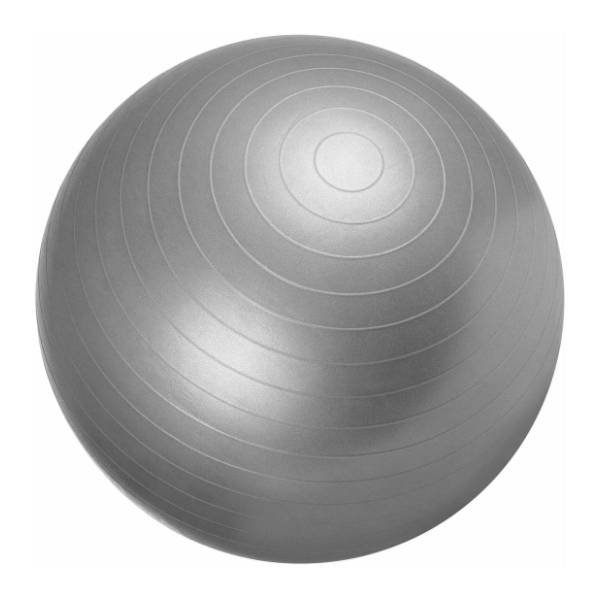 GORILLA SPORTS siva lopta za pilates 65 cm