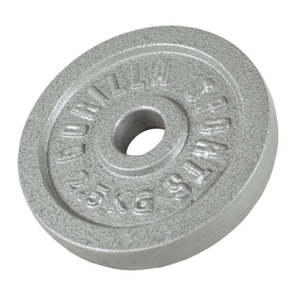 GORILLA SPORTS sivi teg od livenog gvožđa 2.5 kg