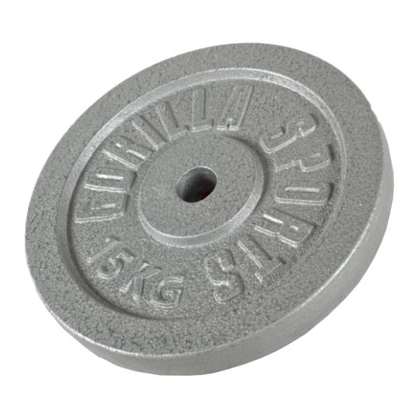 GORILLA SPORTS teg od livenog gvožđa 15 kg