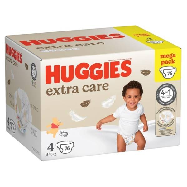 HUGGIES pelene extra care 4 76kom