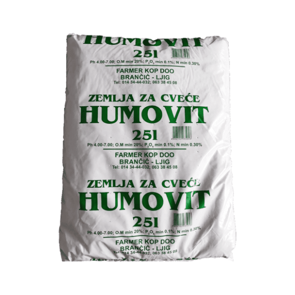 HUMOVIT zemlja za cveće 25l