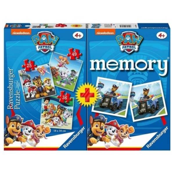Igra memorije Patrolne šape RAVENSBURGER
