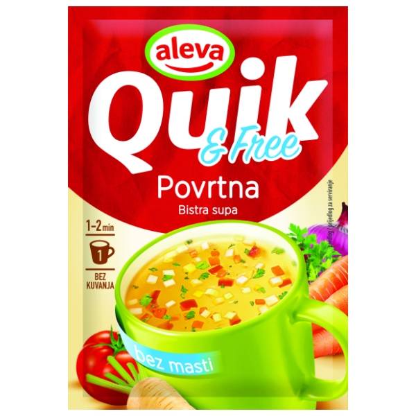 Instant supa QUIK Aleva od povrća 10g