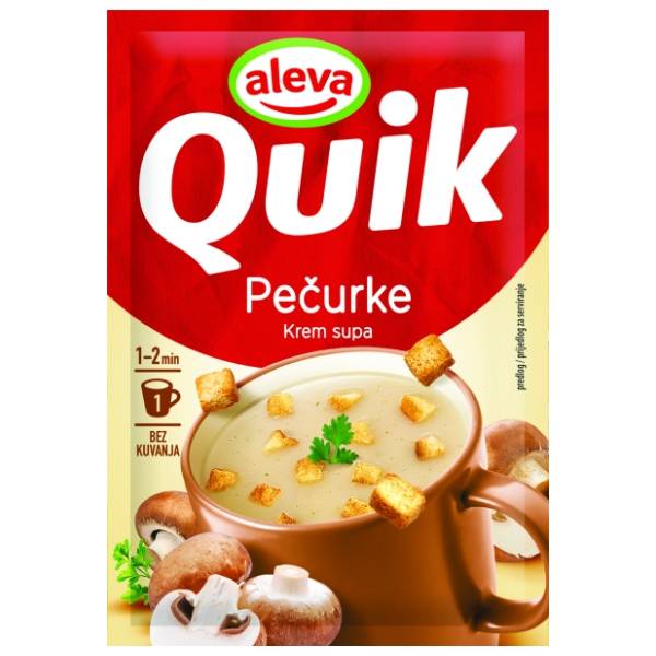 Instant supa QUIK Aleva sa pečurkama 17g