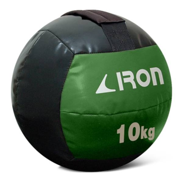 IRON SPORT 10kg Wall Ball lopta za bacanje sa ručkama
