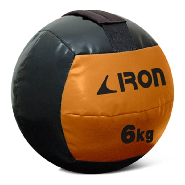 IRON SPORT 6kg Wall Ball lopta za bacanje sa ručkama