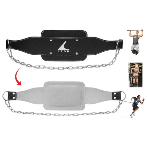 IRON SPORT kožni pojas za tegove
