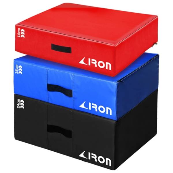 IRON SPORT pliometrijska kutija 56cm Plyo Box 3 dela 50x50cm