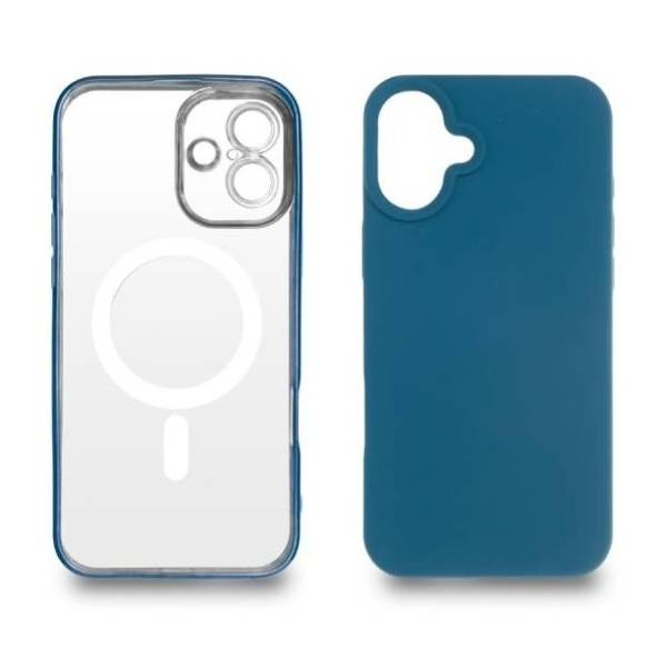 JUST IN CASE 2u1 plava maska za iPhone 16 sa MagSafe (MAGPL116BL)
