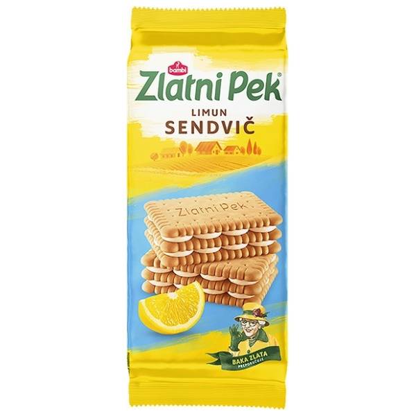 Keks ZLATNI PEK limun sendvič 36,6g