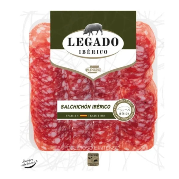 Kobasica ELPOZO Salchichon Iberico slajs 75g