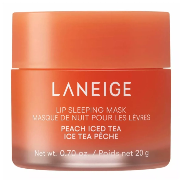 LANEIGE Peach iced tea noćna maska za usne 20g