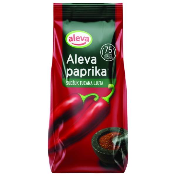 Ljuta paprika ALEVA sudžuk tucana 75g