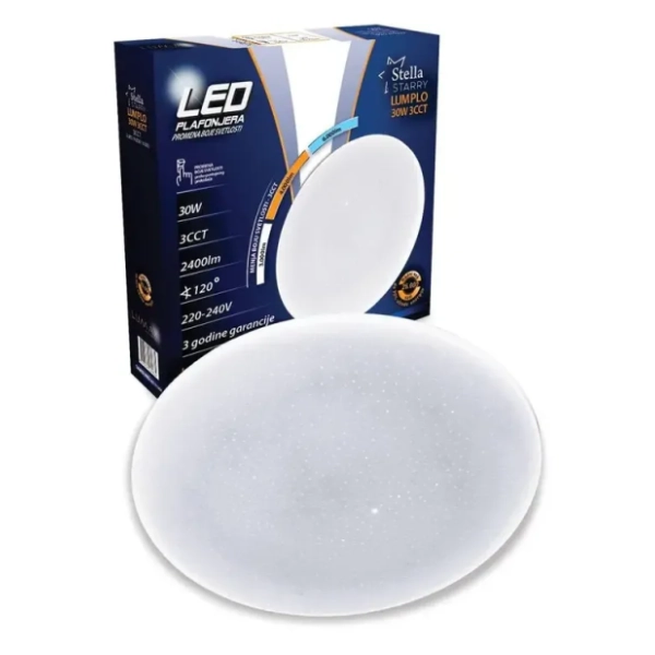 LUMAX LED plafonjera 30W Stella Starry