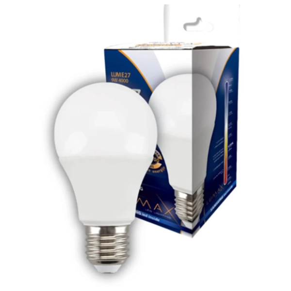 LUMAX LED sijalica E27 9W Lume 4000K