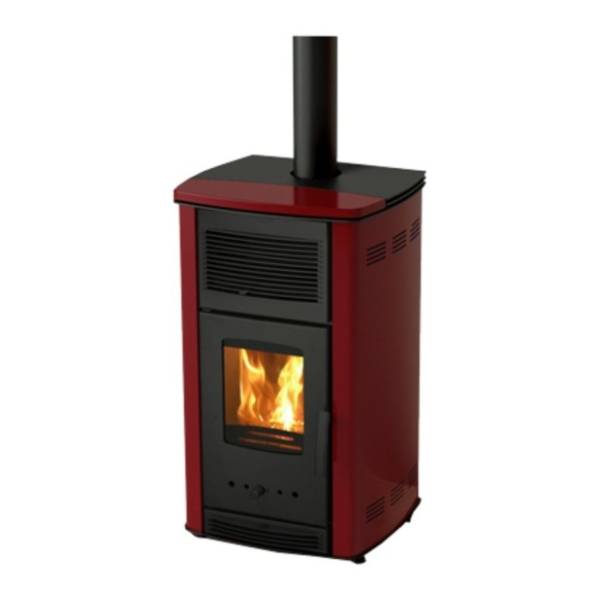 MBS peć na čvrsto gorivo ELIT crvena