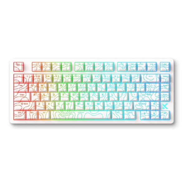 MCHOSE tastatura Jet 75 Hall Effect Magnetic Switch white
