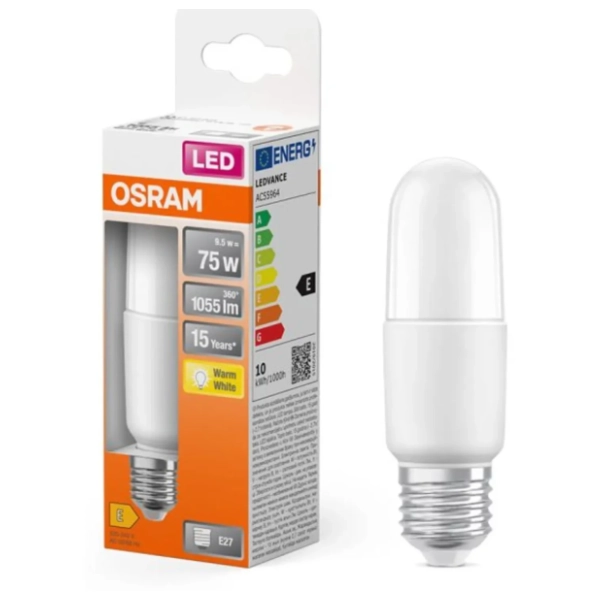 OSRAM LED sijalica E27 9.5W (75W) Star Classic Stick