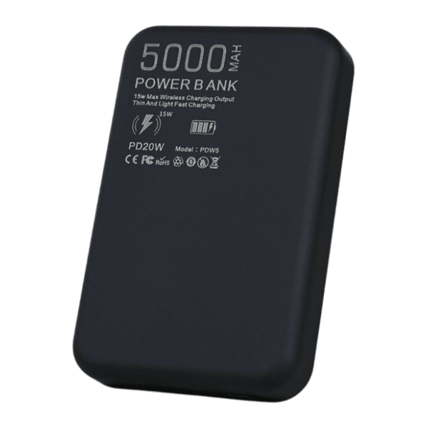 OXPOWER Magsafe W5 5000mAh crni power bank