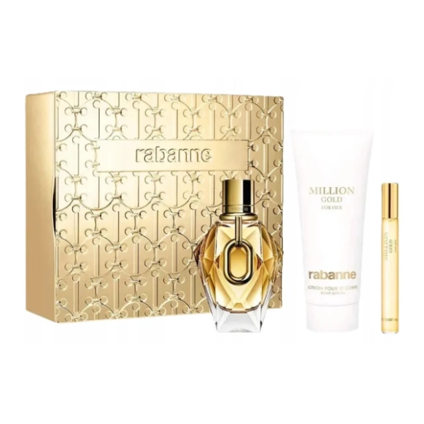 PACO RABANNE set Million gold