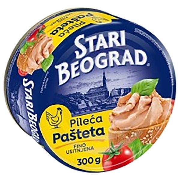 Pašteta STARI BEOGRAD pileća 300g
