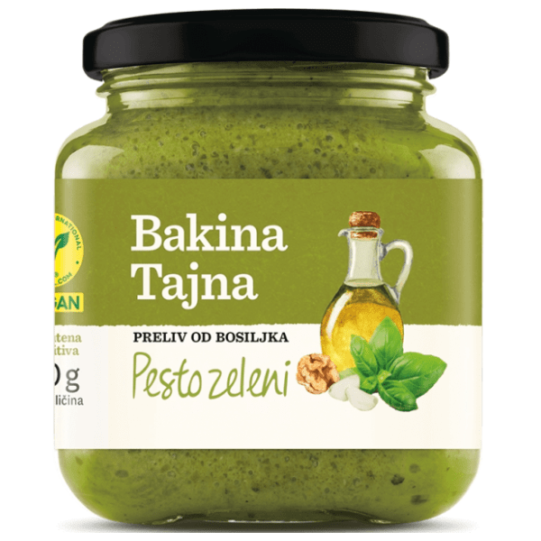 Pesto sos BAKINA TAJNA zeleni 180g