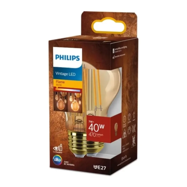 PHILIPS LED sijalica E27 7W (40W) Amber