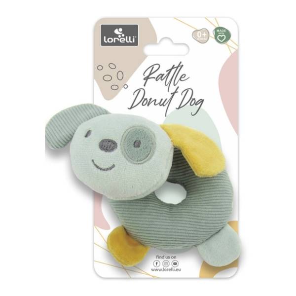 Zvečka donut dog LORELLI BERTONI zelena