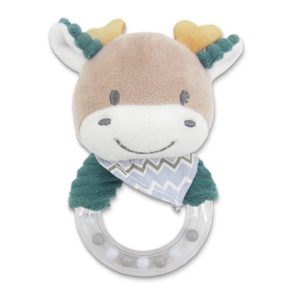 Plišana zvečka ring deer LORELLI BERTONI šarena
