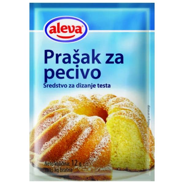Prašak za pecivo ALEVA 12g