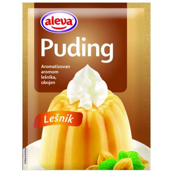 Puding ALEVA lešnik 40g