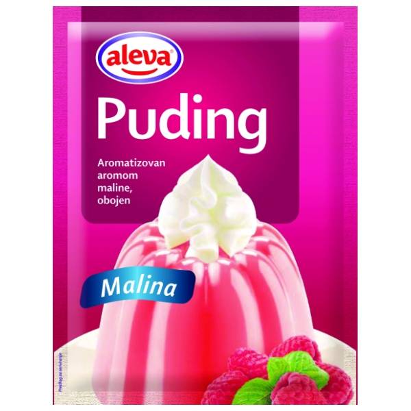 Puding ALEVA malina 40g