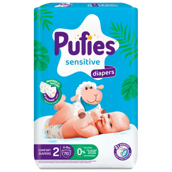 PUFIES sensitive pelene  2 70kom