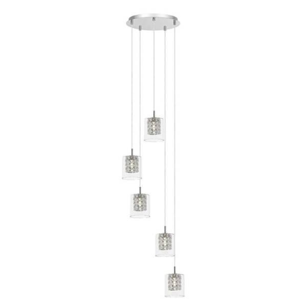 RABALUX visilica 5x40W G9 Duchess 3117