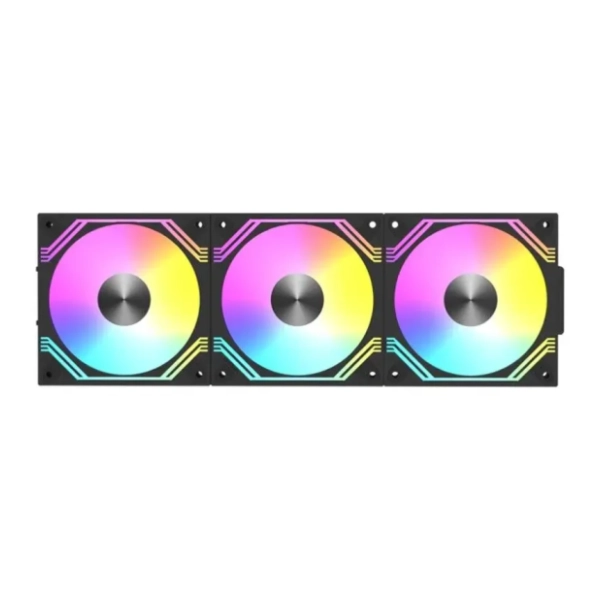 RAIDMAX 3in1 Black NV-MD120FBP3 ventilator za PC
