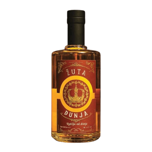 Rakija ZLATNA KRUNA Žuta dunja 0,7l