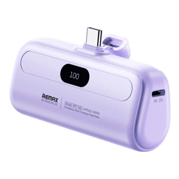 REMAX Capsule RPP-632 5000mAh ljubičasti power bank
