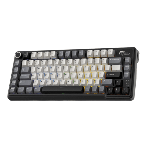 ROYAL KLUDGE bežična tastatura L75 Cream Switch Knight Black US