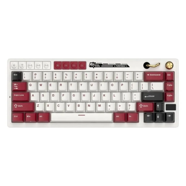 ROYAL KLUDGE bežična tastatura M65 Cream Switch Famicom US