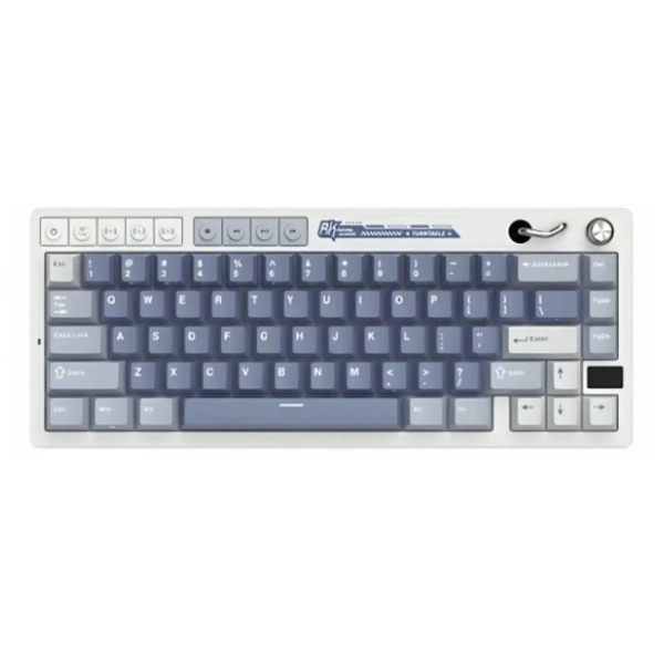 ROYAL KLUDGE bežična tastatura M65 Cream Switch Ocean Blue US