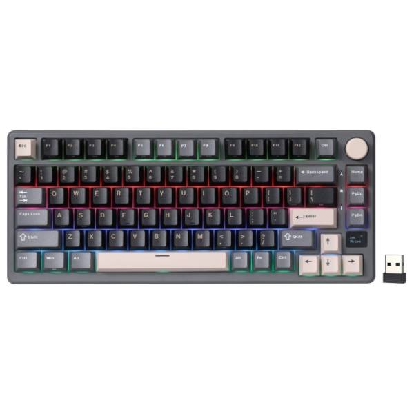 ROYAL KLUDGE bežična tastatura M75 Blue Switch Phantom US