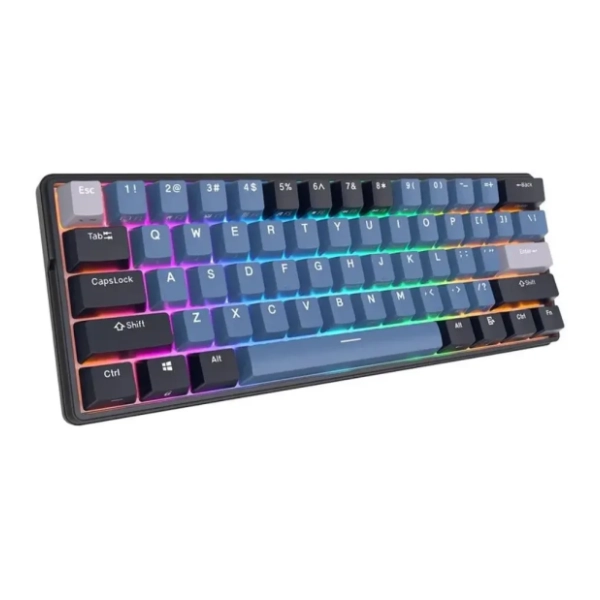 ROYAL KLUDGE bežična tastatura RK61 Plus Sky Cyan Switch Indigo US