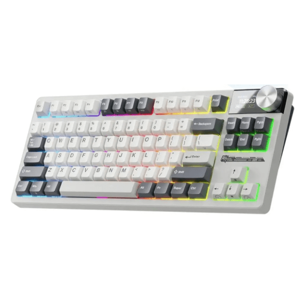 ROYAL KLUDGE bežična tastatura S85 Cloud Switch White US